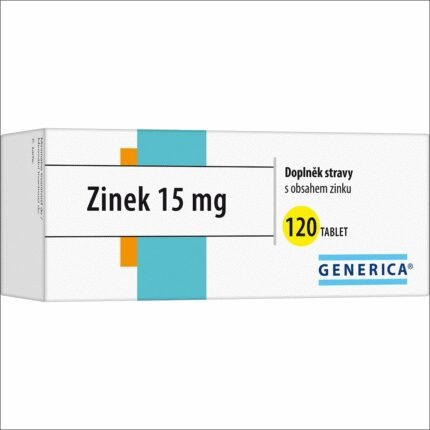 Weak immune system - Generica Zinek 15mg 120 cps