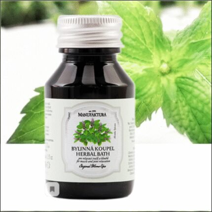 Thermal salt therapy & mint refreshment – Herbal Muscle Relief Bath