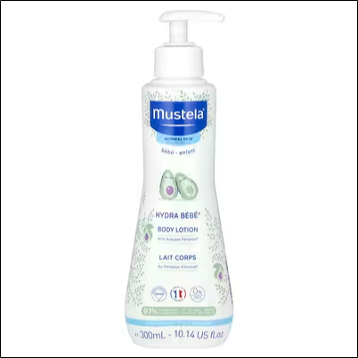 Dry and sensitive baby skin - Mustela, Baby, Avocado Moisturizing Body Lotion, 300 ml (10.14 fl oz)