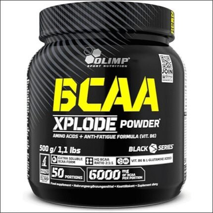 Douleurs musculaires et récupération lente après l'entraînement - Olimp Sport Nutrition BCAA Xplode Powder Complément alimentaire en poudre, Cola (500g)