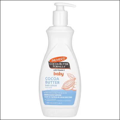 Dry and rough baby skin - Palmer's, Baby, Cocoa Butter Formula® with Vitamin E, Baby Lotion with Cocoa Butter, 400 ml (13.5 fl oz)