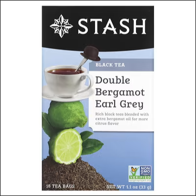 Lack of bold and flavorful black tea options - Stash Tea, Earl Grey, Black Tea, Double Bergamot, 18 Tea Bags, 1.1 oz (33 g)