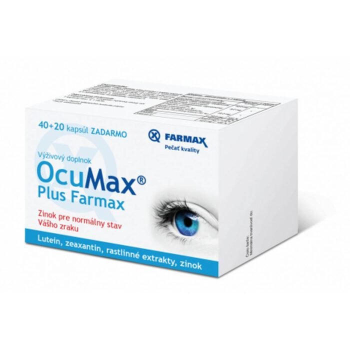 Apoyo a la visión en cambios relacionados con la edad — Svus OcuMax Plus Farmax,