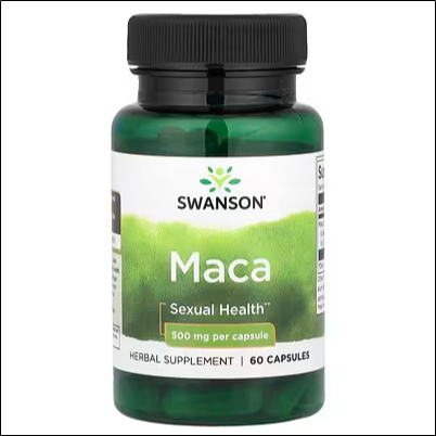 Low energy and fatigue - Swanson, Maca, 500 mg, 60 Capsules