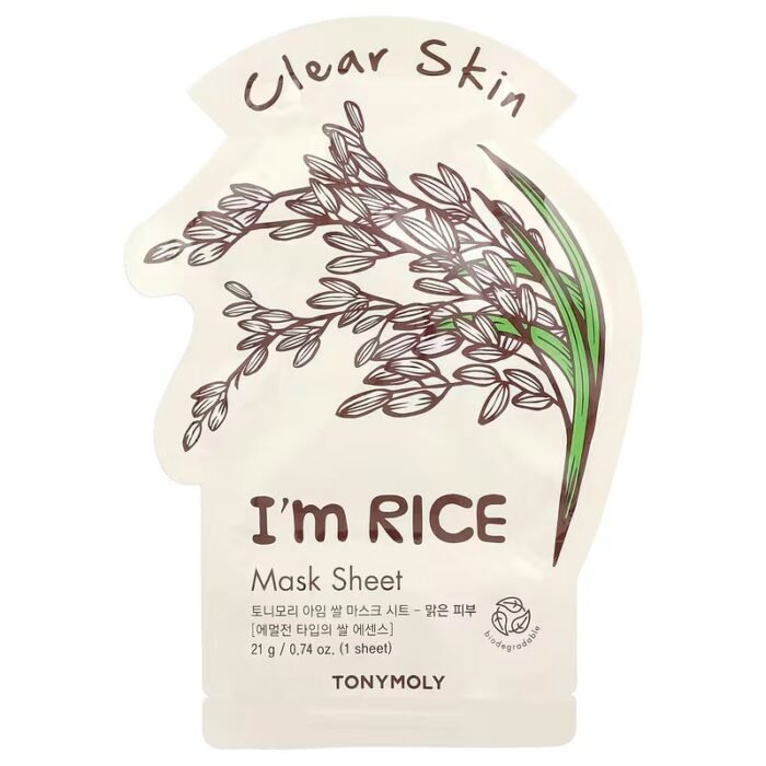 Brightening rice sheet mask – TonyMoly,