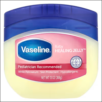 Dry and cracked skin – Vaseline, Baby Healing Jelly, 368 g