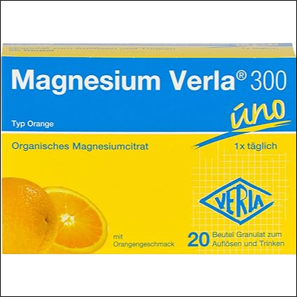 Calambres y espasmos musculares - Verla Magnesium Granules 300 mg Pack of 20