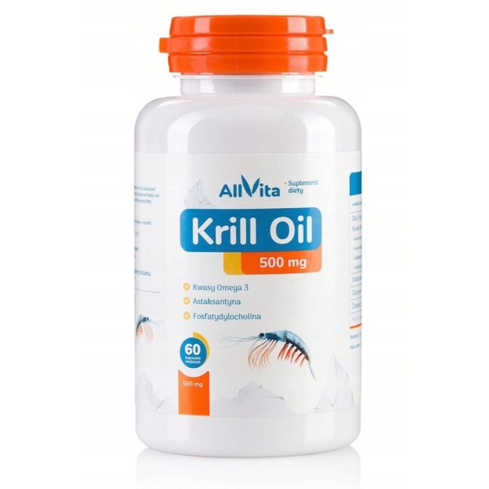 Krill oil 500 mg 60 caps – AllVita