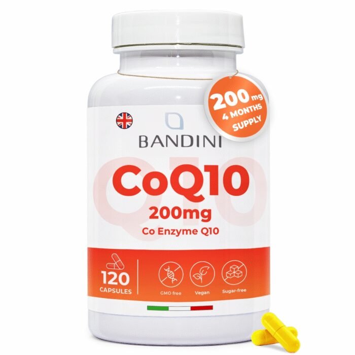 Coenzyme Q10 200 mg 120 gélules-Bandini