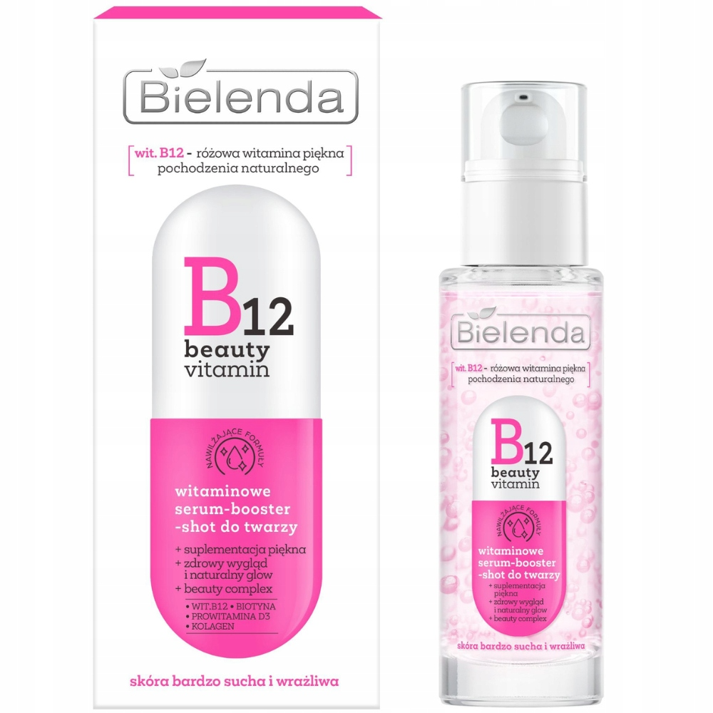 bielenda b12 beauty vitamin shot 30ml Beauty Vitamin B12 Shot 30 ml – Bielenda