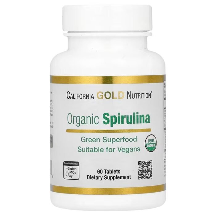 Rico en ficocianina - California Gold Nutrition,