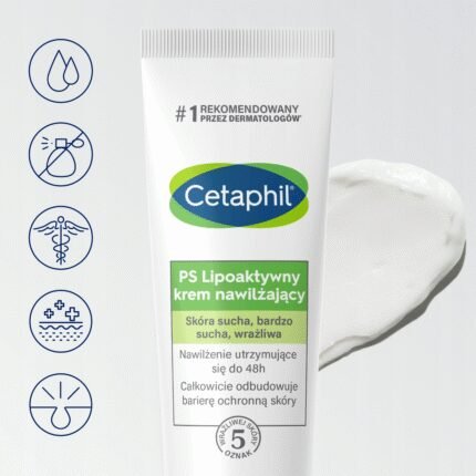 PS Lipoactive Moisturizing Cream 100 g – Cetaphil