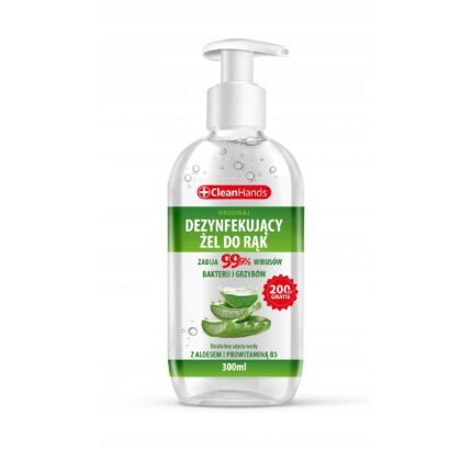 Hand sanitizer gel 300ml – CleanHands