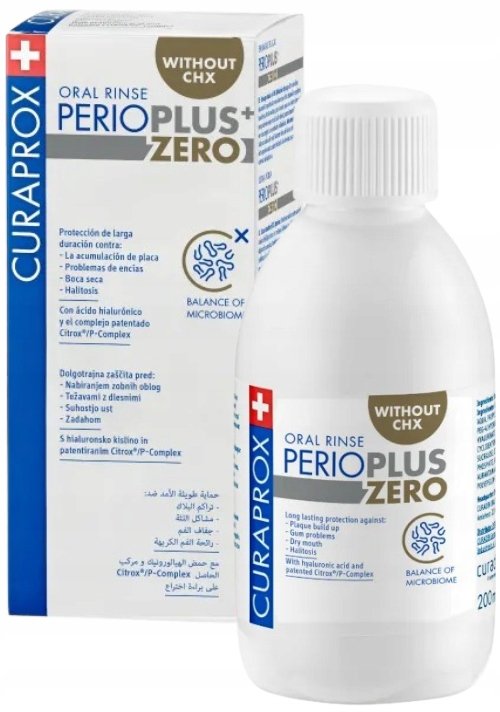 curaprox perio plus zero chx200 ml Perio Plus Zero CHX – Curaprox,