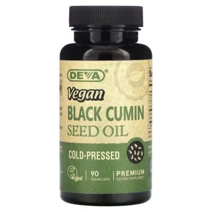 Vegan-friendly black cumin capsules – Deva