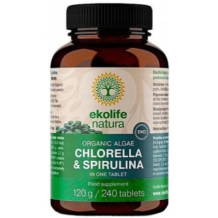 Spirulina & chlorella blend – Ekolife,