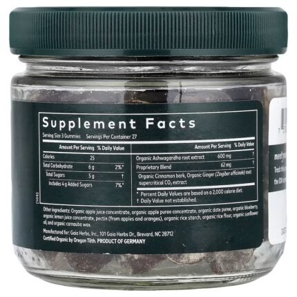 Stress relief in tasty gummies – Gaia Herbs