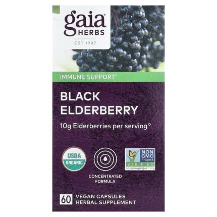 Immune support from elderberry – Gaia Herbs