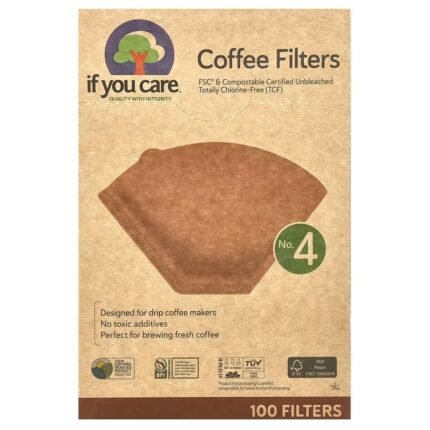Eco-friendly coffee filters – If You Care,