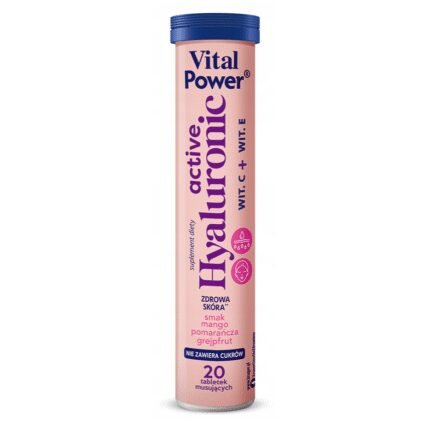 Hyaluronic effervescent tablets 20 pcs – Krüger