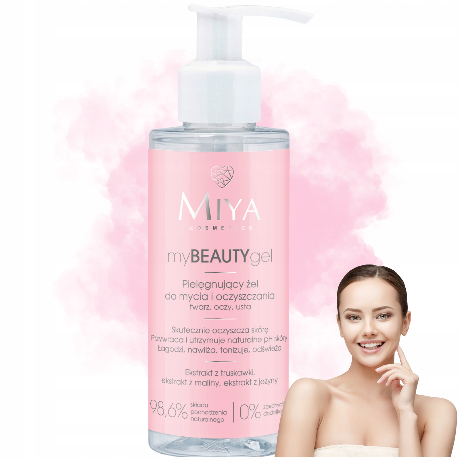 miya nourishing cleansing gel 140 ml Nourishing Cleansing Gel 140 ml – Miya