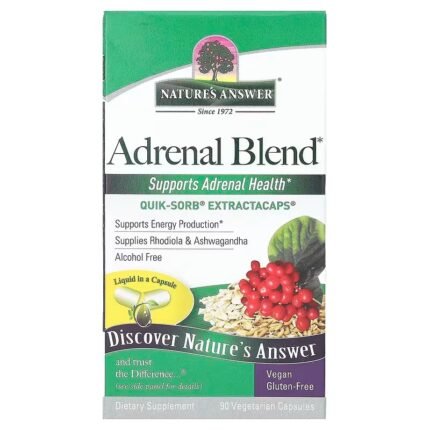 Supports adrenal gland health – Nature's Answer