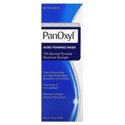 Mousse Nettoyante contre l'acné 156 g – PanOxyl