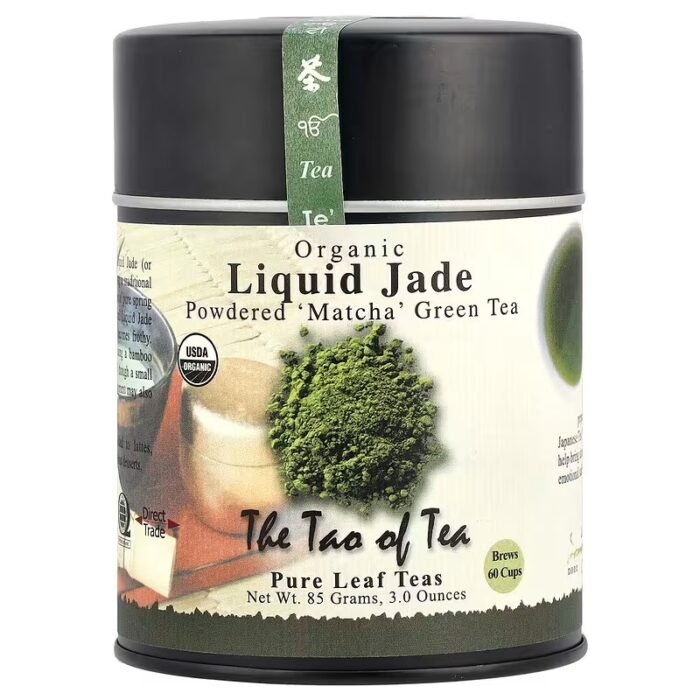 Organic powdered green tea – The Tao of Tea,