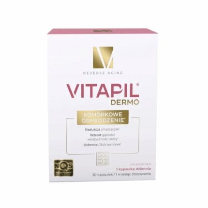 Rajeunissement dermo cellulaire 30 capsules – Vitapil