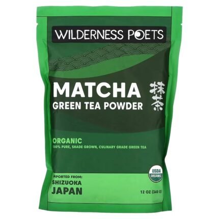 Organic matcha powder – Wilderness Poets,