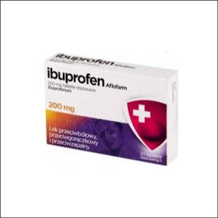 Headaches - Aflofarm Ibuprofen 200 mg painkiller 20 tablets