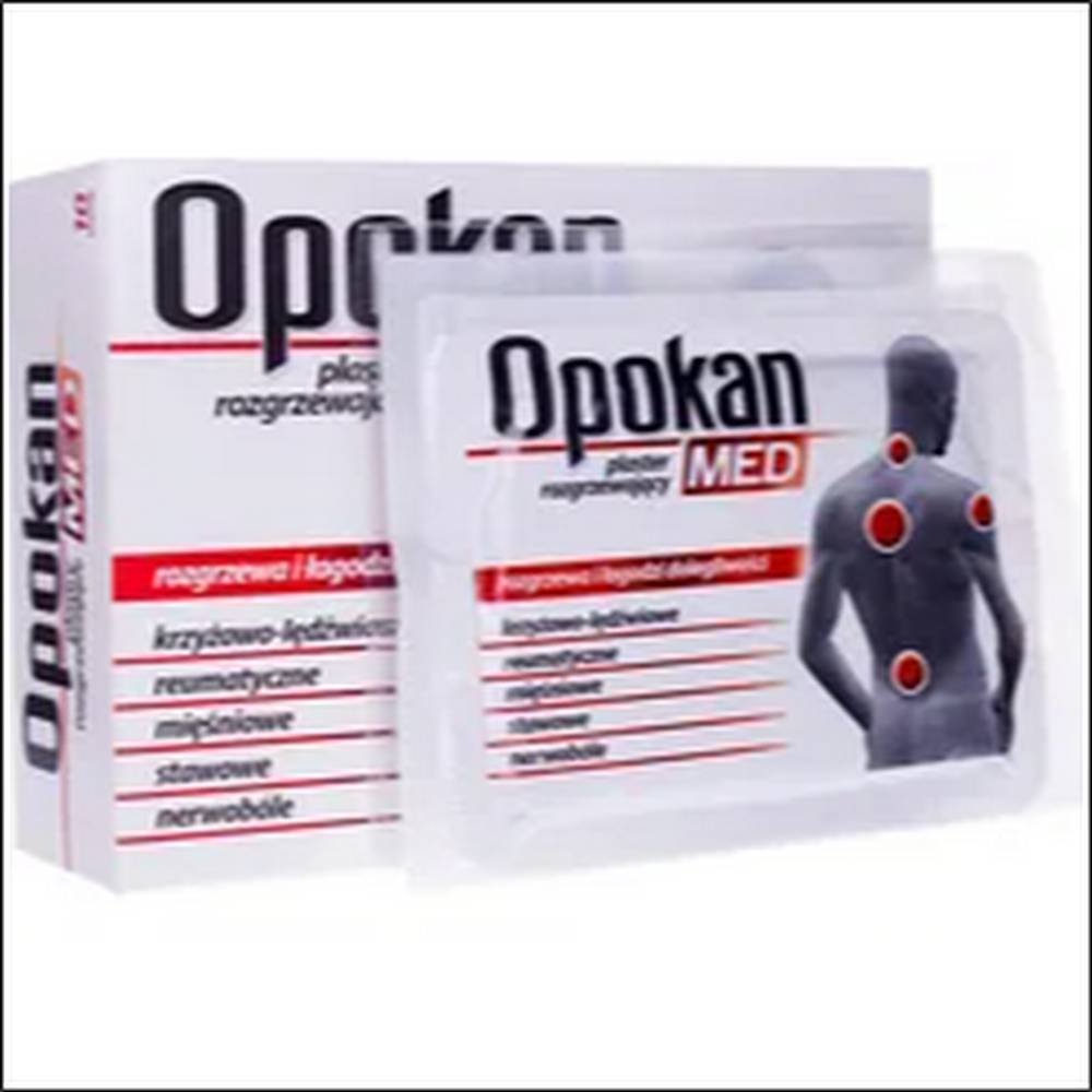 aflofarm opokan med warming patches 10 pcs Muscle pain - Aflofarm Opokan Med Warming Patches 10 pcs