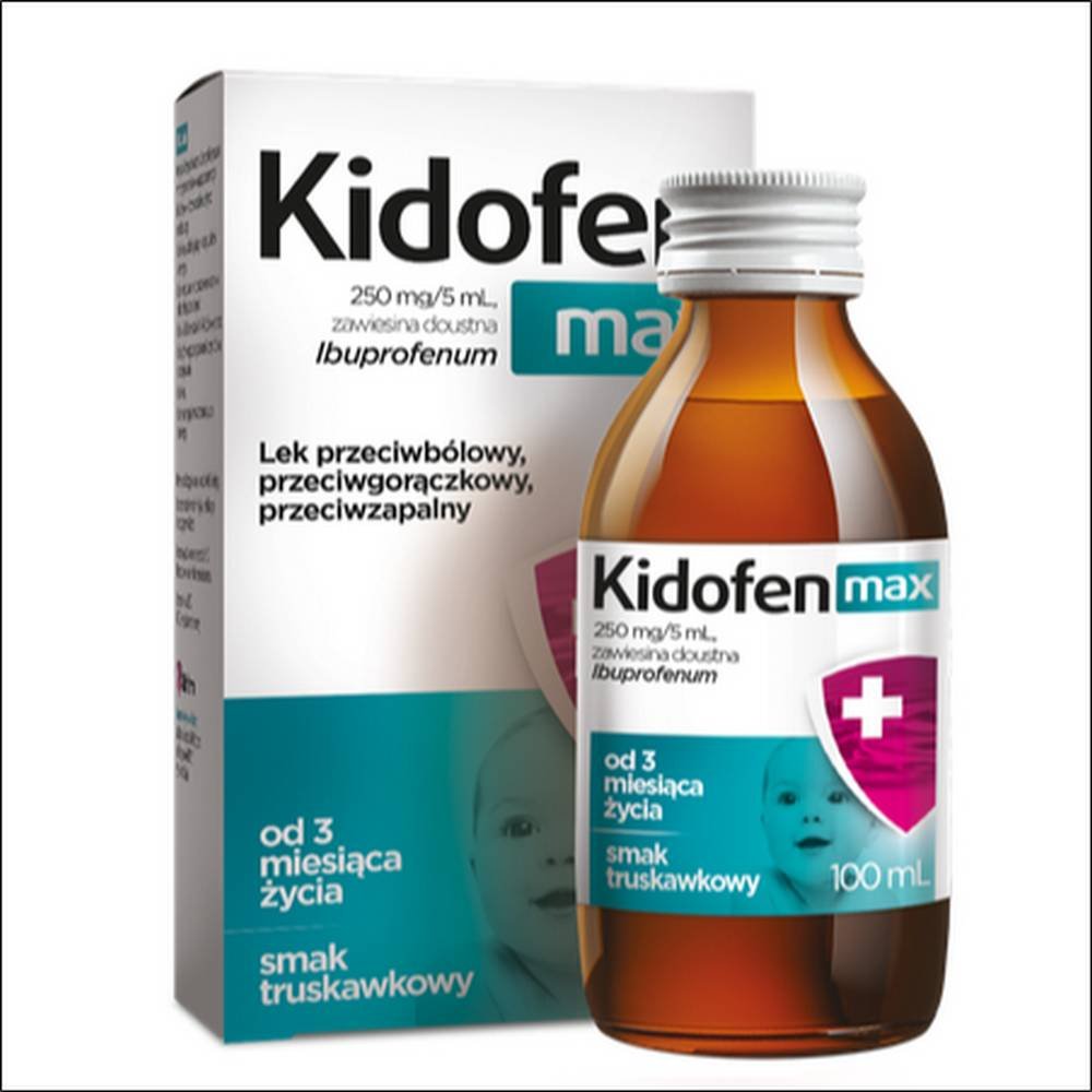 kidofen max syrup for pain and fever in children 100 ml Pain relief in children - Kidofen Max syrup for pain and fever in children 100 ml