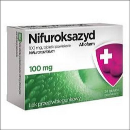 Acute bacterial diarrhea - NIFUROKSAZID AFLOFARM 100MG 24 TABLETS