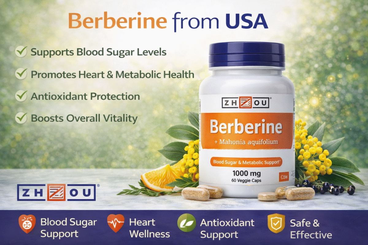Berberine products from USA