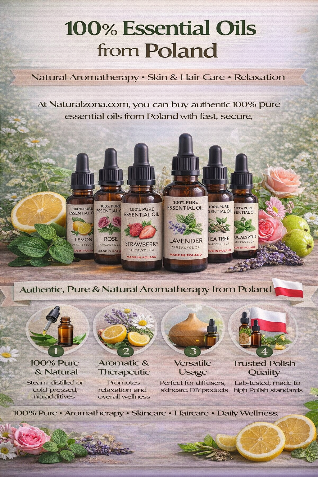 Polish 100% Essential Oils 